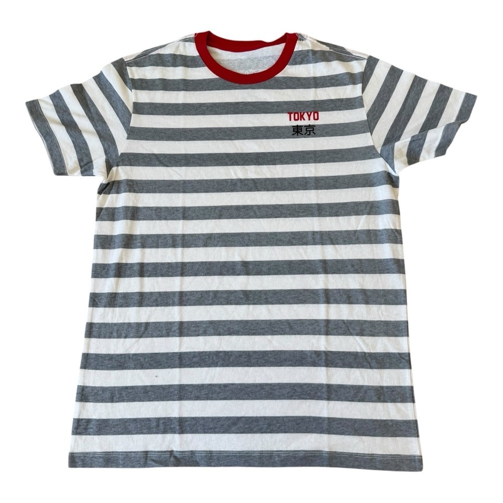 NWT Urban Outfitters Neon Riot Tokyo Stripe Tee